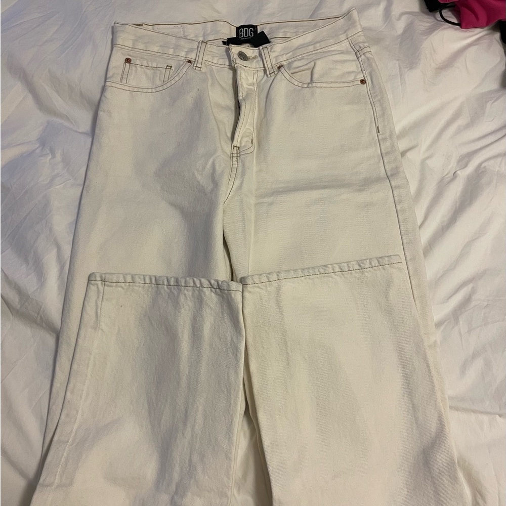 Women's Cream Jeans